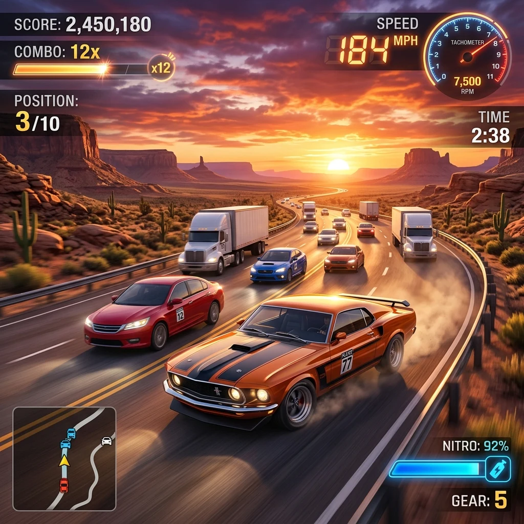 Traffic Racer: Car Racing Game screenshot