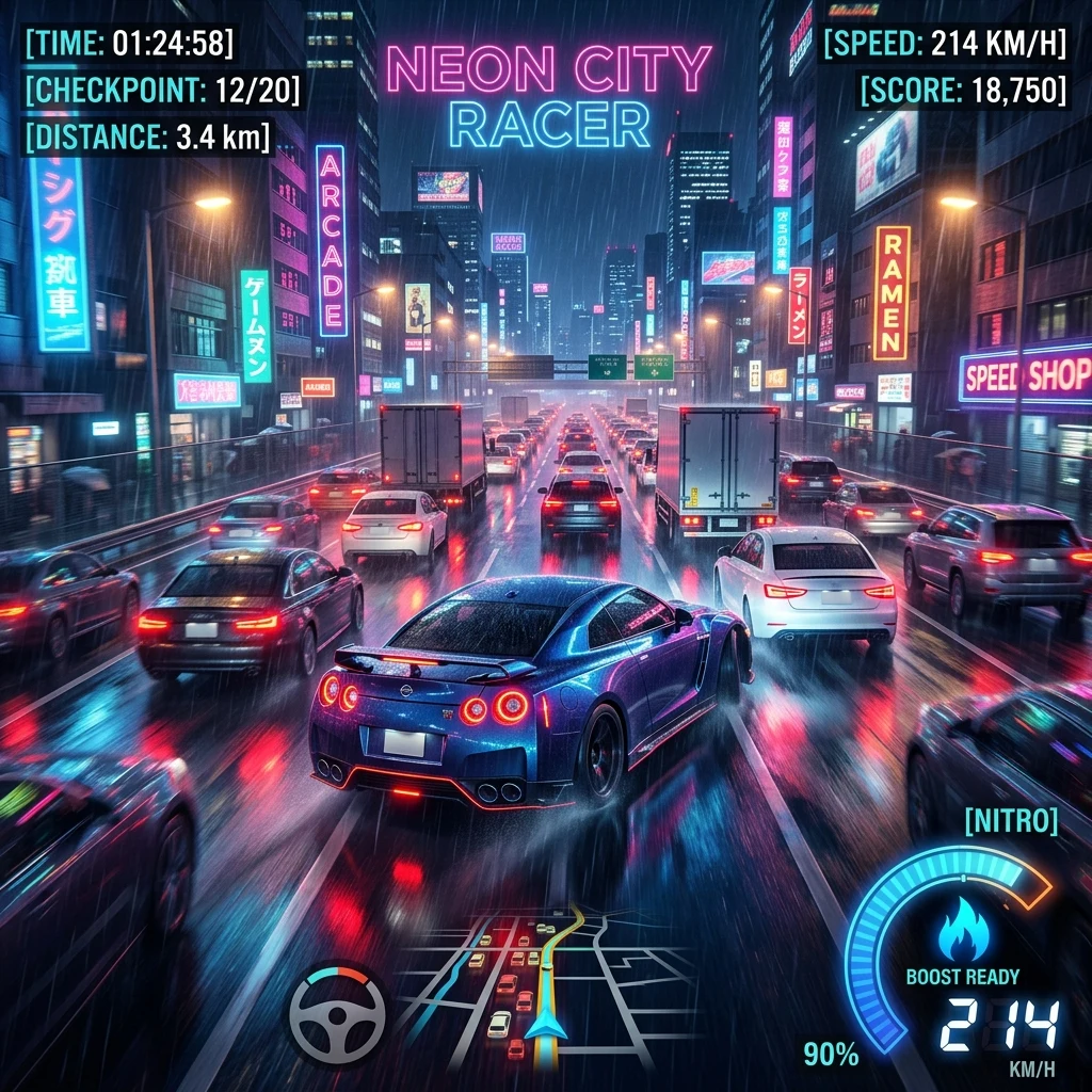 Traffic Racer: Car Racing Game screenshot