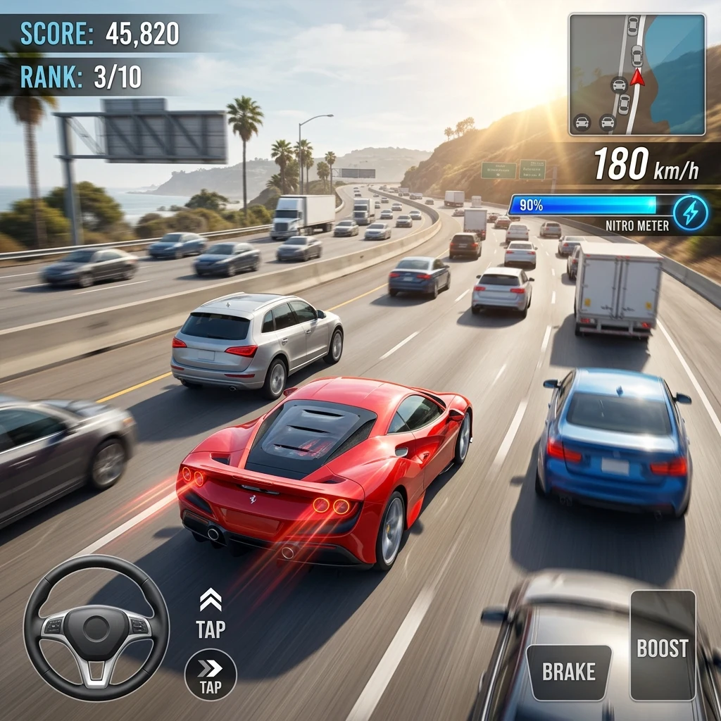 Traffic Racer: Car Racing Game screenshot